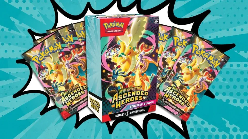 TCG Pokemon - Mega Evolution - Ascended Heroes - Booster Bundle 3 Ascended Heroes Booster Bundle