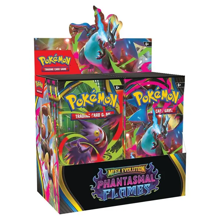 TCG Pokemon - Mega Evolution - Phantasmal Flames - Booster Bundle 4 Phantasmal Flames Booster Box