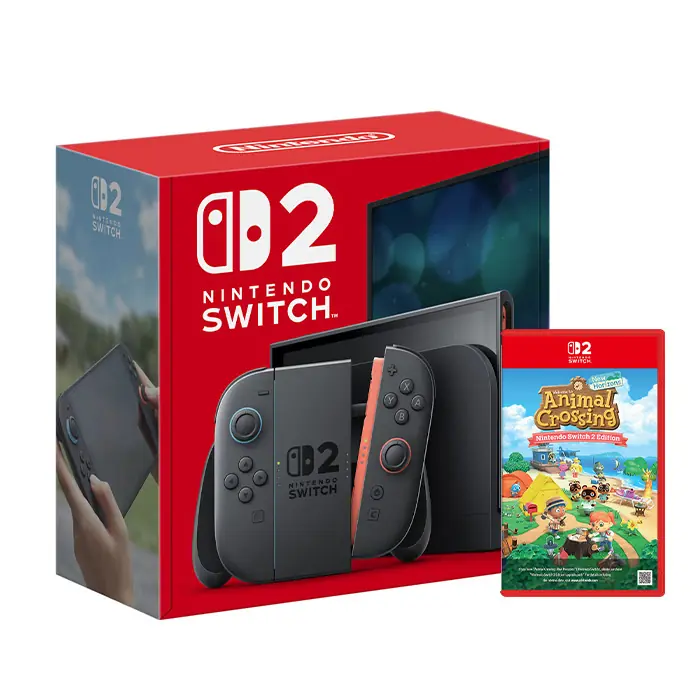 NINTENDO SWITCH 2 WITH ANIMAL CROSSING BUNDLE 00 Nintendo Switch 2 With Animal Crossing Bundle - Ảnh 1