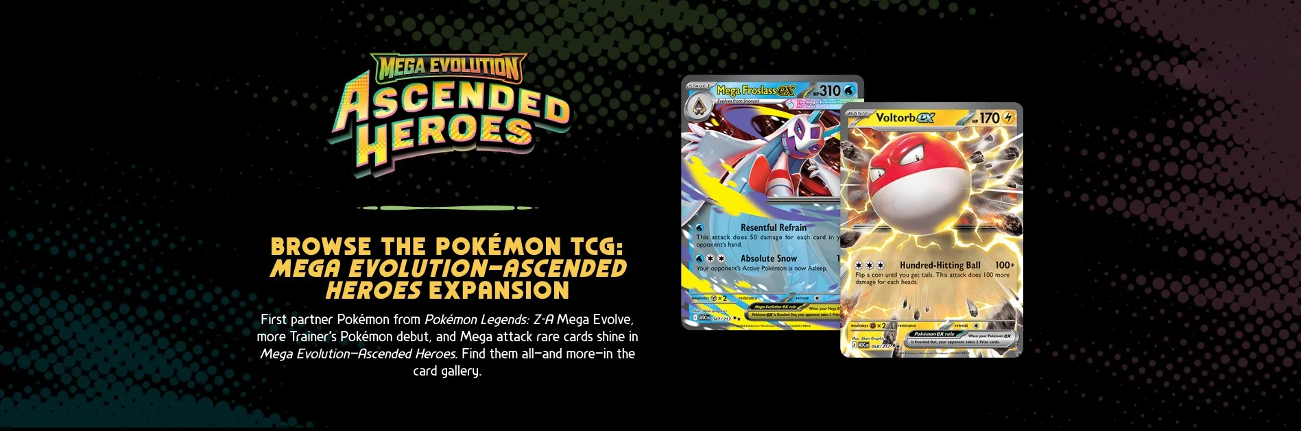 Pokemon TCG Mega Evolution—Ascended Heroes