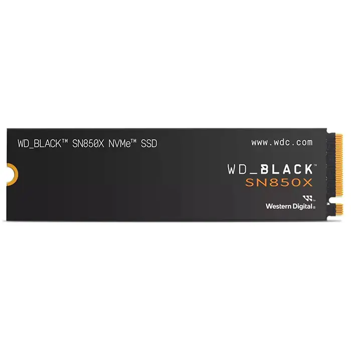 SSD WD_BLACK SN850X PCIe GEN 4.0 x4 NVMe V-NAND M.2 2280 4TB WITH HEATSINK FOR PS5 00 SSD WD_BLACK SN850X PCIe GEN 4.0 x4 NVMe V-NAND M.2 2280 4TB WITH HEATSINK FOR PS5 - Ảnh 1