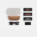 Ray-Ban Meta Wayfarer (Gen 2) - Matte Black Lens Polarized Graphite - Ảnh 6