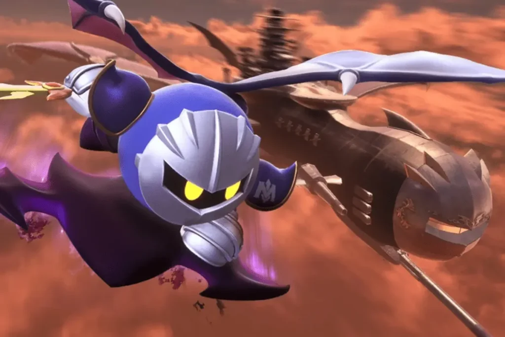 AMIIBO KIRBY AIR RIDERS META KNIGHT SHADOW STAR 01