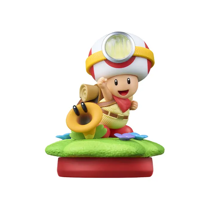 AMIIBO MARIO BROS WONDER SERIES CAPTAIN TOAD TALKING FLOWER 41