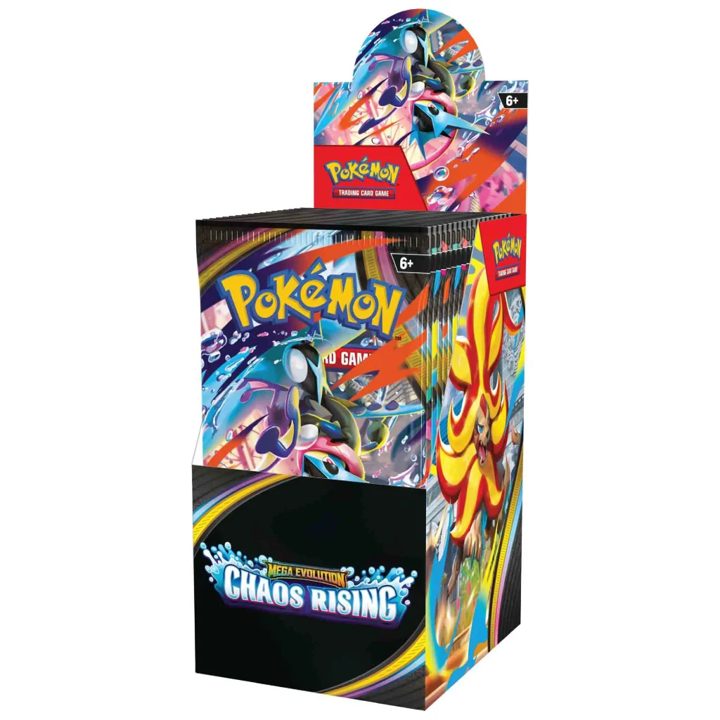 MEGA EVOLUTION CHAOS RISING BOOSTER DISPLAY BOX 00