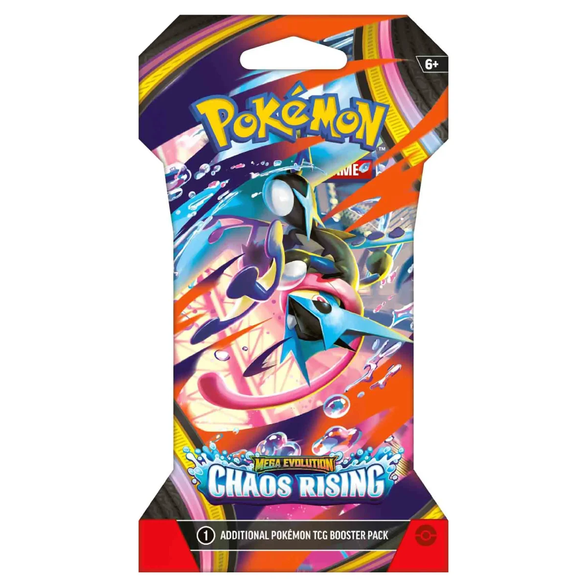 TCG Pokemon - Mega Evolution - Chaos Rising - Sleeved Booster Pack - Ảnh 3