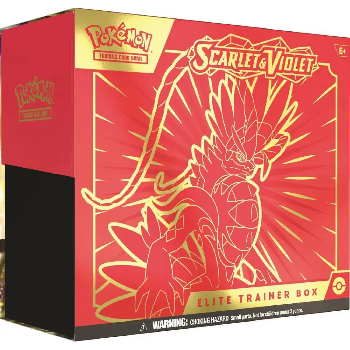 SCARLET & VIOLET - KORAIDON - ELITE TRAINER BOX 00 TCG Pokemon - Scarlet & Violet - Koraidon (Sv01 Eng) - Elite Trainer Box - Ảnh 1