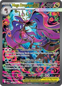 TCG Pokemon - Mega Evolution - Chaos Rising (ME04 ENG) - Half Booster Display Box 9 Mega Dragalge ex SAR