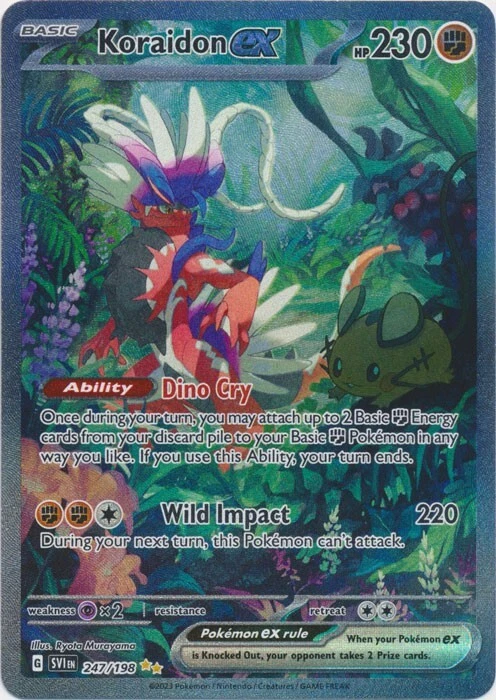 TCG Pokemon - Scarlet & Violet - Koraidon (Sv01 Eng) - Elite Trainer Box 1 s l1600 90