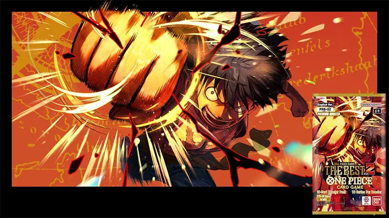 ONE PIECE THE BEST VOL.2 PRB 02 JP BOOSTER BOX 01