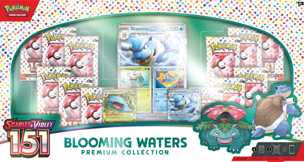 TCG Pokemon - Scarlet & Violet - 151 (SV3.5 ENG) - Blooming Waters Premium Collection 2 0196214123519 4