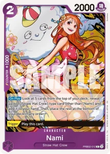 Bảng Xếp Hạng 10 One Piece Cards Bulk Đắt Giá Nhất 29 PRB02-012 Nami