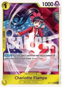 Bảng Xếp Hạng 10 One Piece Cards Bulk Đắt Giá Nhất 28 EB01-056 Charlotte Flampe