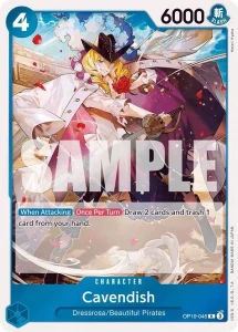Bảng Xếp Hạng 10 One Piece Cards Bulk Đắt Giá Nhất 30 OP10-045 Cavendish