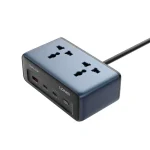 Ldnio - Gan Desktop Power Strip 5 IN 1 / 2 AC 2500W + 4 USB 45W - SC1 - Ảnh 2