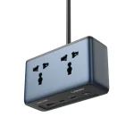 Ldnio - Gan Desktop Power Strip 5 IN 1 / 2 AC 2500W + 4 USB 45W - SC1