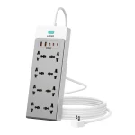 Ldnio - Universial Power Strip 13 IN 1 / 8 AC 2500W + 5 USB 65W - SC4 - Ảnh 2