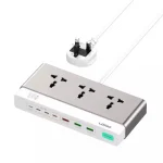 Ldnio - Gan Desktop Power Strip 10 In 1 / 3 AC 2500W + 7 USB 100W - SC3 - Ảnh 2