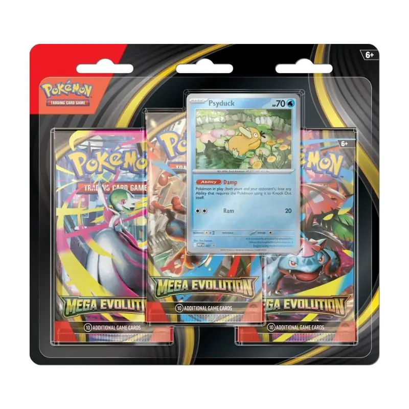 Chưa có tên (800 x 800 px) - 2026-05-22T093830.905 TCG Pokemon - Mega Evolution (ME01 ENG) - Psyduck Blister 3 Packs - Ảnh 1