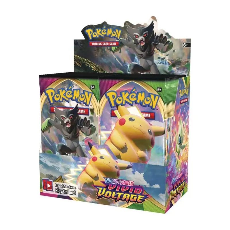 Chưa có tên (800 x 800 px) - 2026-05-23T094219.062 TCG Pokemon - Sword & Shield - Vivid Voltage (SWSH04 ENG) - Booster Box - Ảnh 1