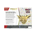 TCG Pokemon - Scarlet & Violet Series - 151 (SV3.5 ENG) - Zapdos ex Collection Box - Ảnh 3