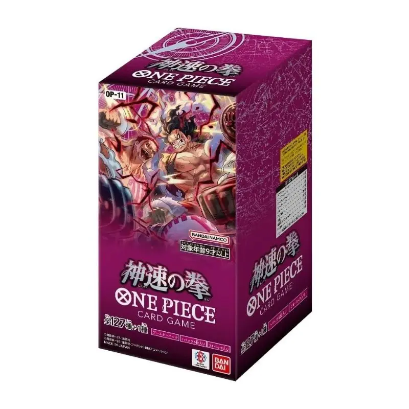Chưa có tên (800 x 800 px) (83) TCG One Piece - A Fist Of Divine Speed (Op-11 Jp) - Booster Box - Ảnh 1