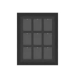 Display Frame For Magnetic Card Holder Tcg - 9 Slot
