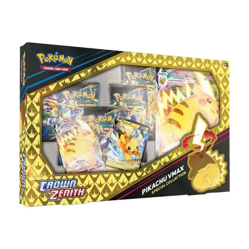 Chưa có tên (800 x 800 px) (92) TCG Pokemon - Sword & Shield — Crown Zenith (SWSH ENG) — Pikachu VMAX Special Collection - Ảnh 1