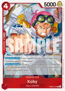 Bảng Xếp Hạng 10 One Piece Cards Bulk Đắt Giá Nhất 23 PRB02-001 Koby