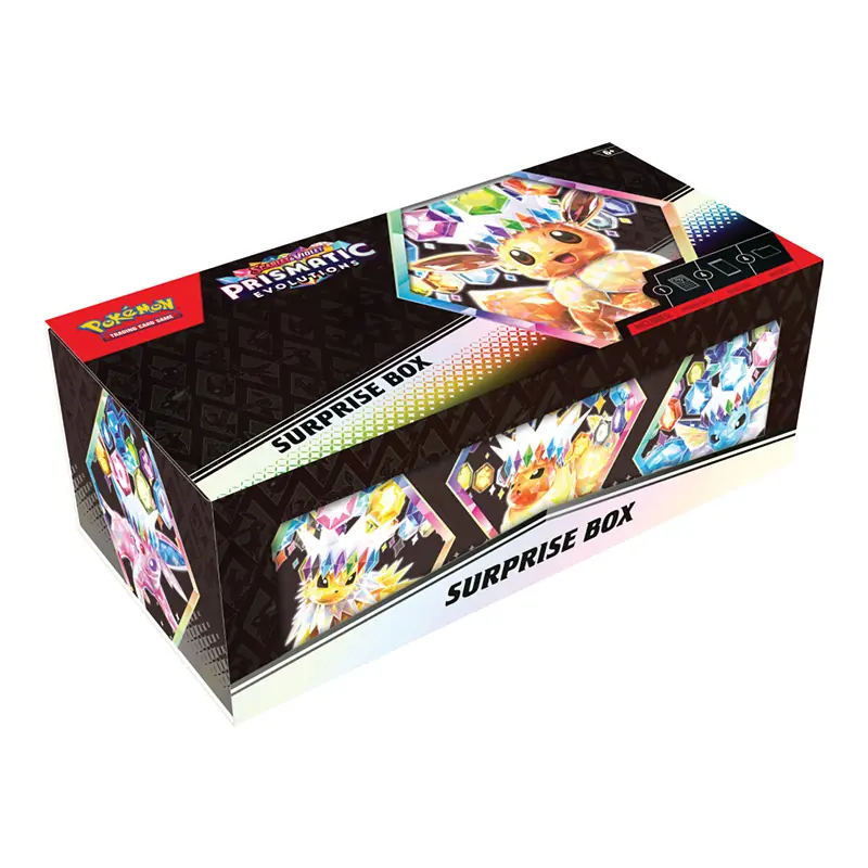 SCARLET & VIOLET - PRISMATIC EVOLUTIONS (SV8.5ENG) - SURPRISE BOX 00 TCG Pokemon - Scarlet & Violet - Prismatic Evolutions (Sv8.5eng) - Surprise Box - Ảnh 1