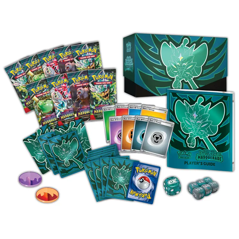 SCARLET VIOLET TWILIGHT MASQUERADE SV6 ENG ELITE TRAINER BOX 01