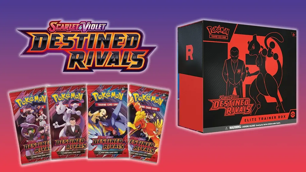 TCG Pokemon -Scarlet & Violet Series - Destined Rivals (SV10 ENG) - Elite Trainer Box 2