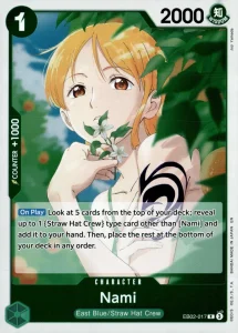Bảng Xếp Hạng 10 One Piece Cards Bulk Đắt Giá Nhất 24 EB02-017 Nami