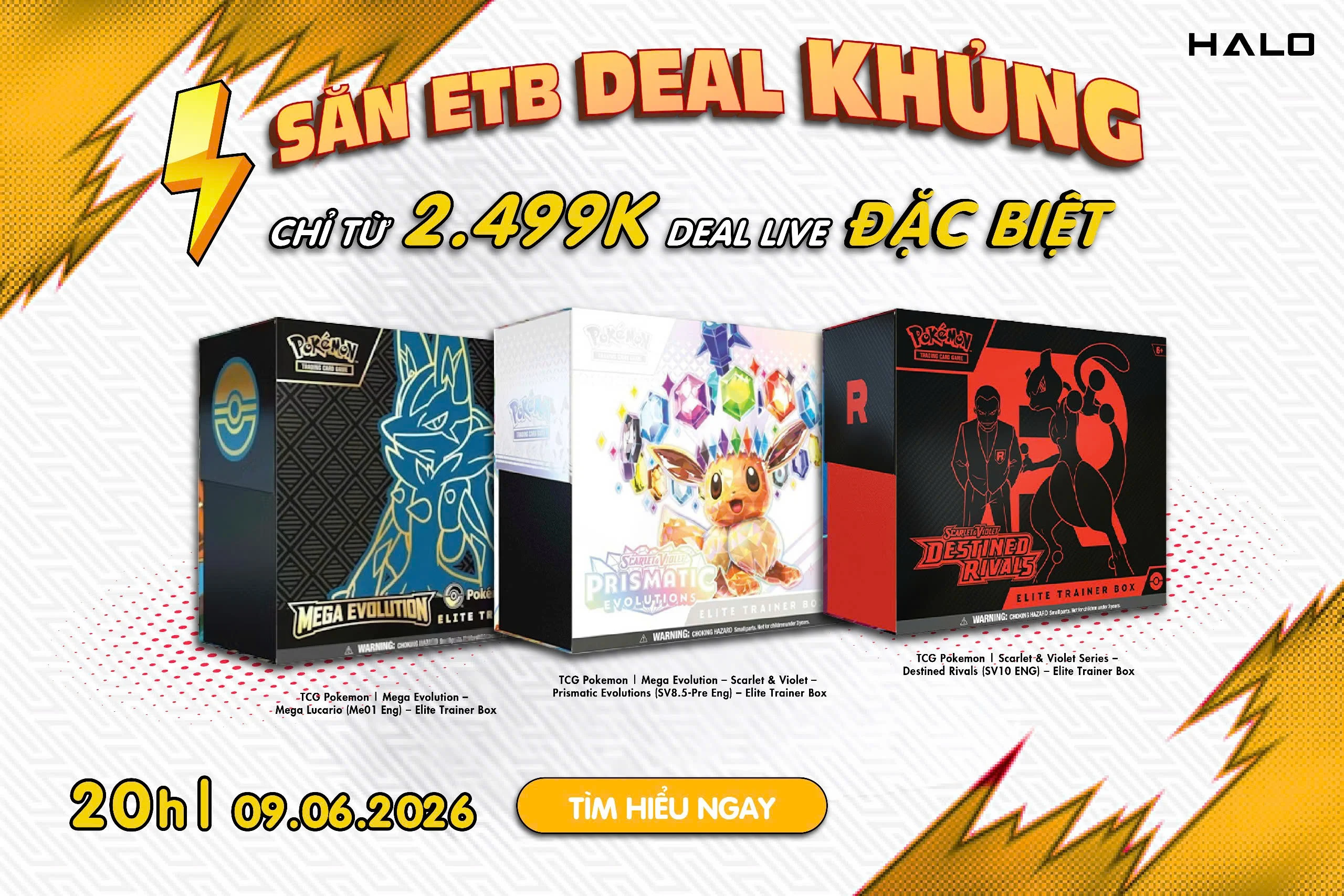 Live TCG 11 Săn ETB Deal Khủng