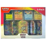 TCG Pokemon - Scarlet & Violet — 151 (SV3.5 ENG) — Magneton Mini Tin (5-PACK)