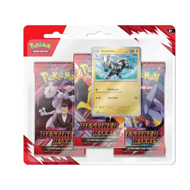 Chưa có tên (800 x 800 px) - 2026-06-01T133851.487 TCG Pokemon - Scarlet & Violet — Destined Rivals (SV10 ENG) — 3-Pack Blister - Ảnh 1
