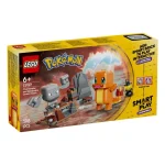 Lego - Smart Play Pokémon — Charmander and Geodude's Cavern Clash - 72157 (6+/198PCS)
