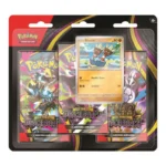 TCG Pokemon - Mega Evolution - Pitch Black (ME05 Eng) - Binacle 3-Pack Blister