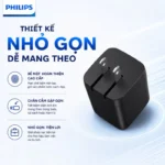 Philips - Gan Ultra Fast Wall Charger 67W (DLP6321B/74) - Ảnh 4