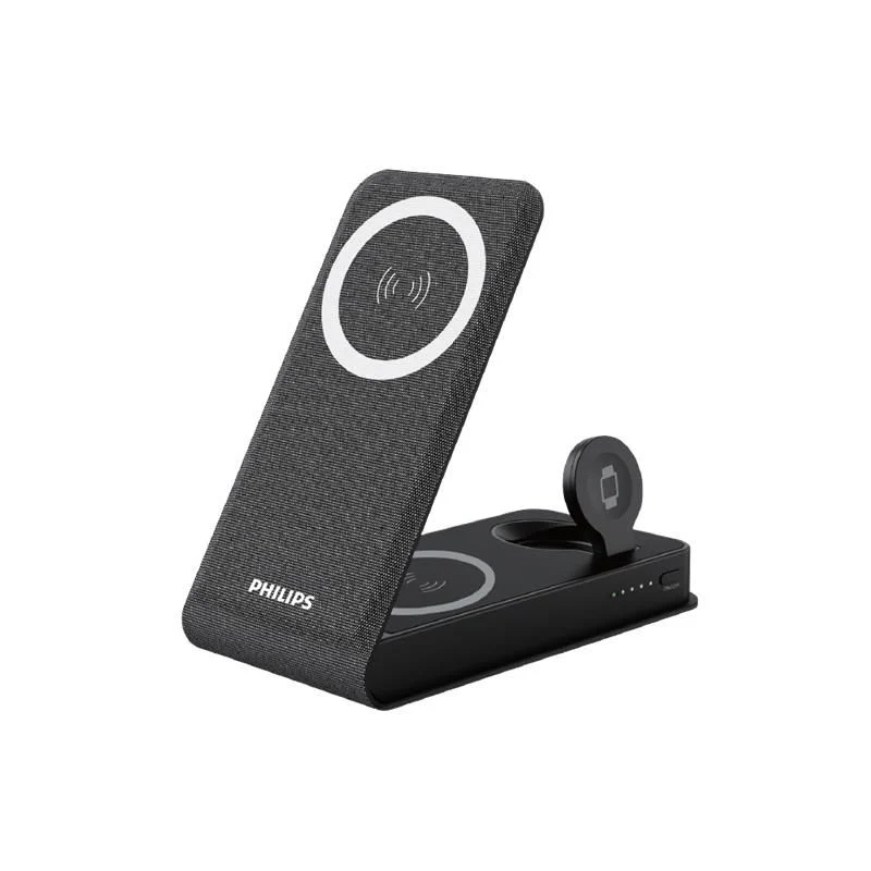 Thiết kế chưa có tên - 2026-07-31T165957.496 Philips - Magnetic Wireless Powerbank 10,000mah - Black - (DLP6759CB/70) - Ảnh 1