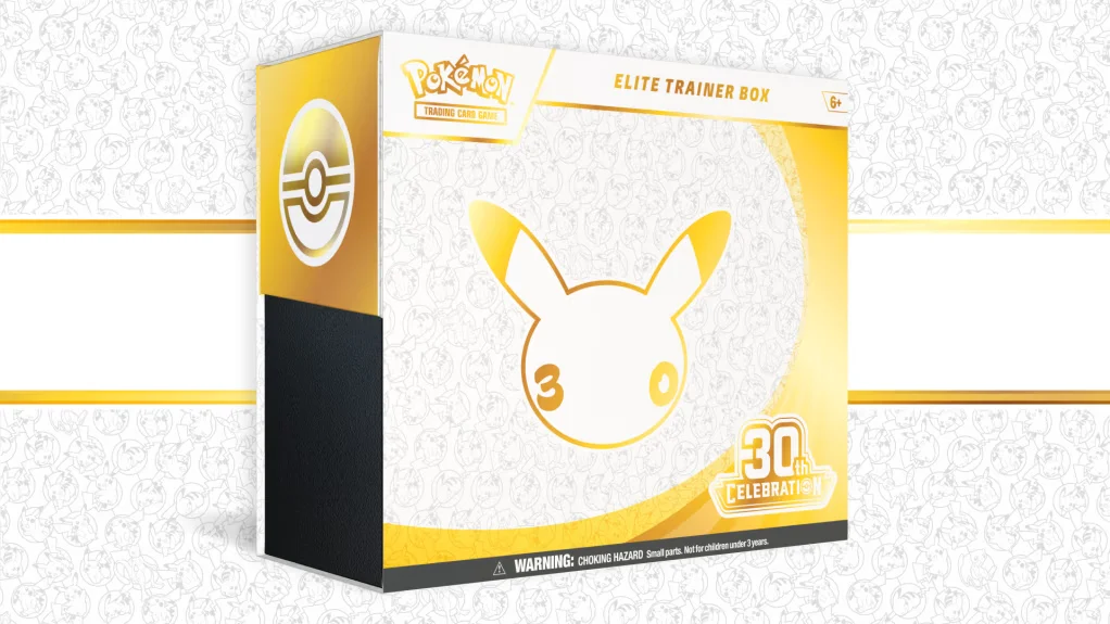 TCG Pokemon - 30th Celebration (M Eng) - Elite Trainer Box 34 elite trainer box en 1