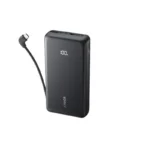 Anker - Zolo Power Bank 20,000mAh 22.5W Built-in USB-C Cable (A110E-BK)
