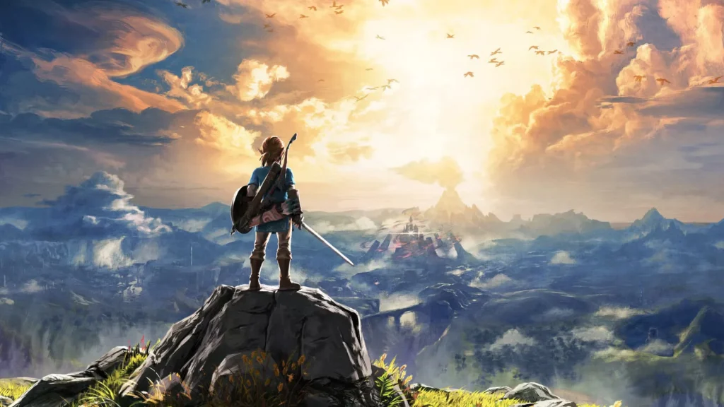 zelda breath of the wild rock artwork 4500