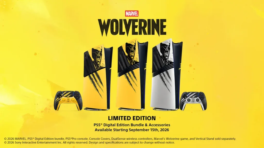 PS5 Slim Digital – Playstation 5 Slim Digital – Marvel’s Wolverine Battle Yellow Limited Edition - Korea 1 4b768117aa6c028c511fe0a417d3d31676411d8f 1