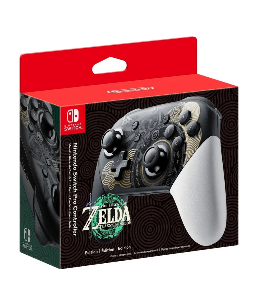 Tay cam Nintendo Switch Pro Controller The Legend of Zelda Tears of the Kingdom Edition