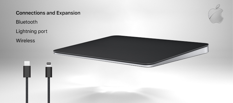 Apple Magic Trackpad - Black Multi - Touch Surface 1 Apple Magic Trackpad - Black Multi - Touch Surface