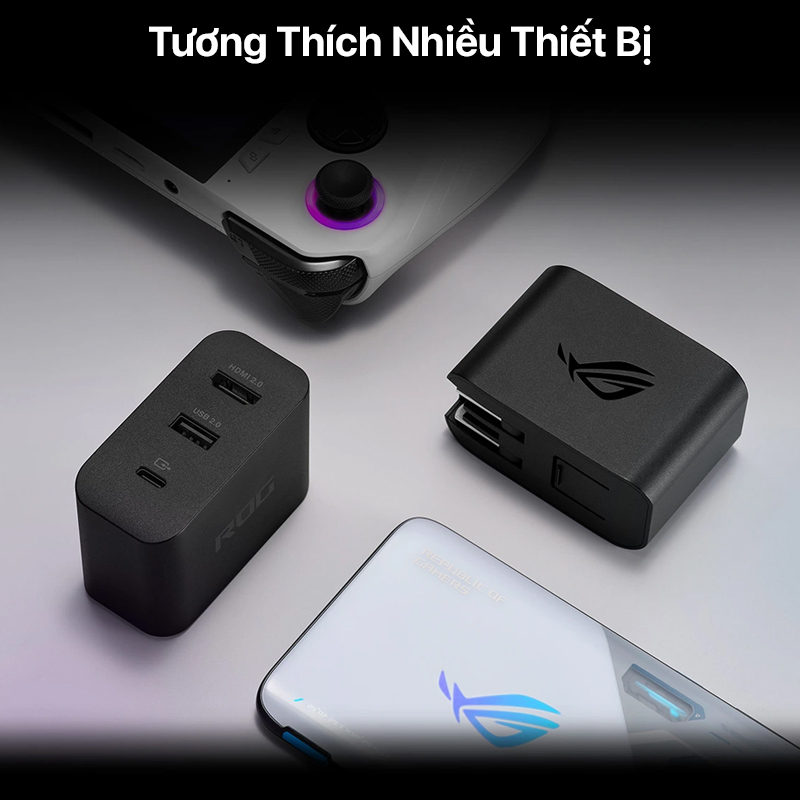 Asus ROG Gaming Charger Dock - Black - Chính Hãng 5 Asus ROG Gaming Charger Dock