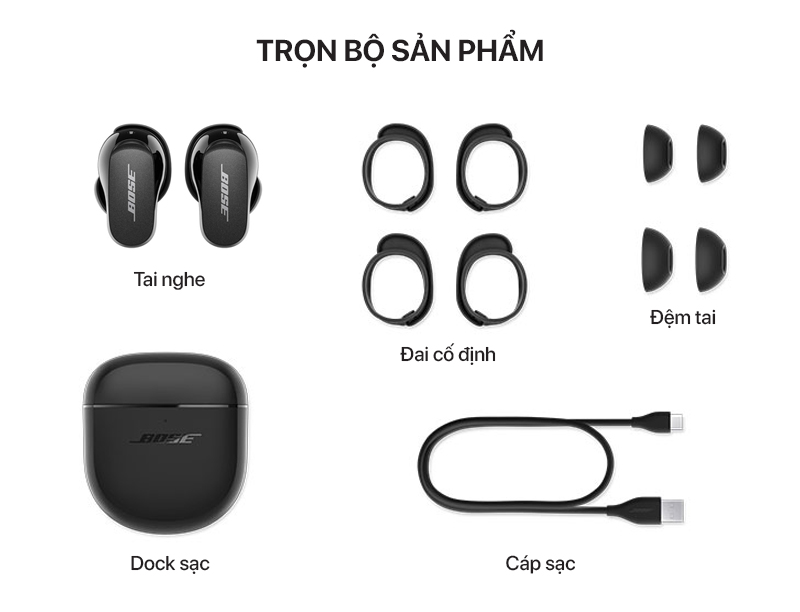 Tai Nghe Bose Quietcomfort Earbuds II 9 Bose QuietComfort Earbuds 2