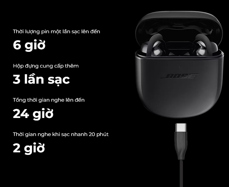 Tai Nghe Bose Quietcomfort Earbuds II 7 Bose QuietComfort Earbuds 2