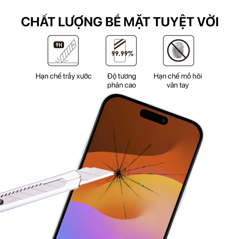 DAN MAN HINH CUONG LUC 9D IPHONE 14 PRO 4 Dán màn hình Full 9D